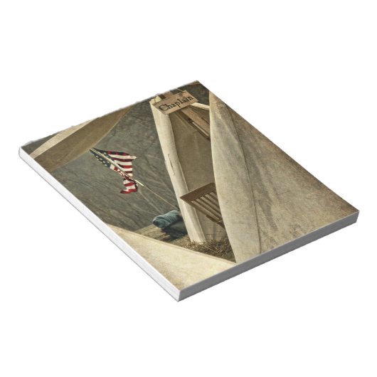 Army Chaplainメモ帳 ノートパッド (アングル)