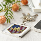 ARMY Emblem Design キーホルダー (側面)
