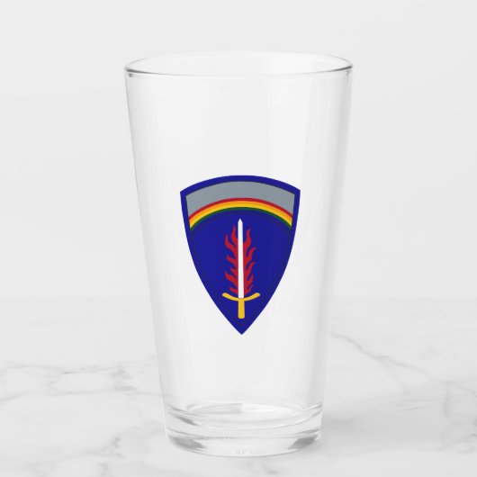Army Europe USAREUR タンブラーグラス (正面)