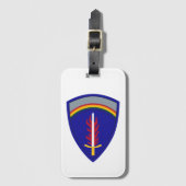 Army Europe USAREUR ラゲッジタグ (正面縦)
