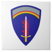 Army Europe USAREUR Insignia タイル (正面)