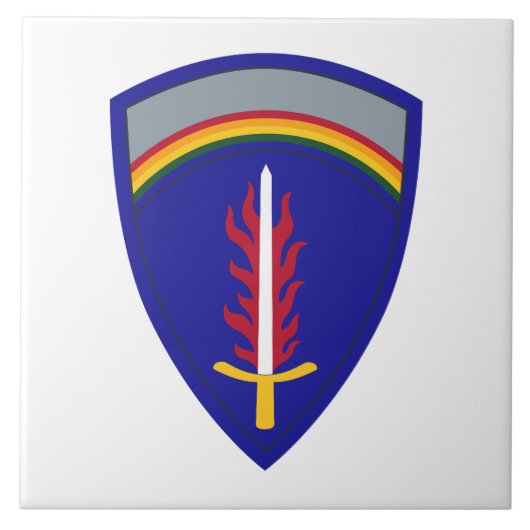 Army Europe USAREUR Insignia タイル (正面)