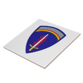 Army Europe USAREUR Insignia タイル (側面)