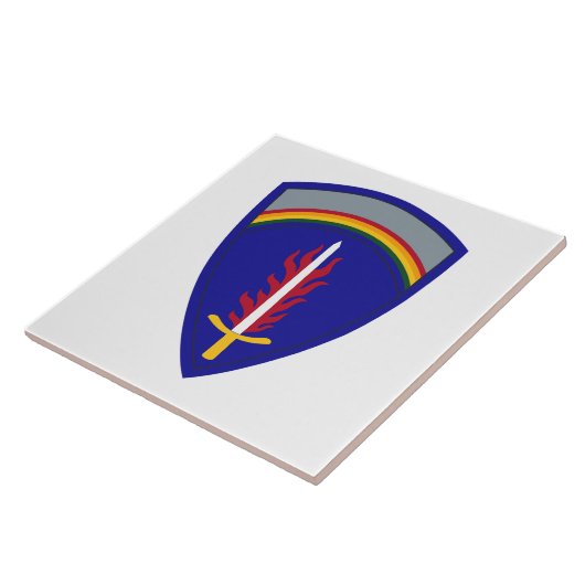 Army Europe USAREUR Insignia タイル (側面)