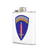 Army Europe USAREUR Insignia フラスク (左)