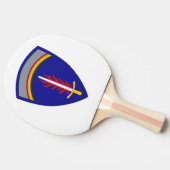 Army Europe USAREUR Insignia 卓球ラケット (横)