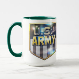 Army Flag Shield マグカップ