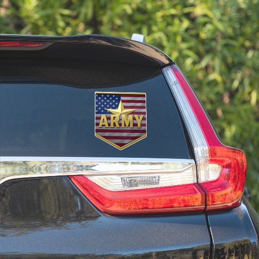 Army Flag Shield Sticker シール (車体側面)