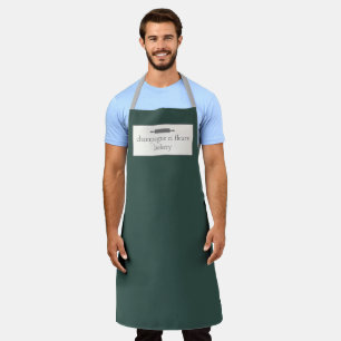 Army Green ChefまたはStaff Epronカスタムという名前 エプロン