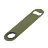 Army Green Solid Color スピード栓抜き (正面アングル)