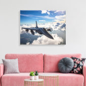 Army jet キャンバスプリント (インサイチュ (リビング))