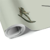 Army Military Camouflage Green Camo ラッピングペーパー (ロールコーナー)