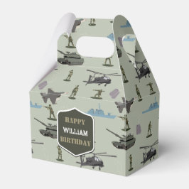 Army Military Camouflage Green Camo Birthday フェイバーボックス