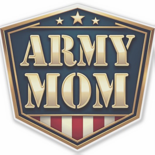 Army MOM,  シール (正面)