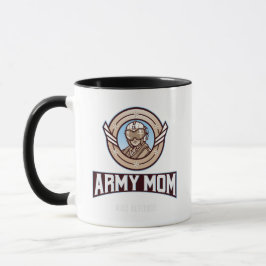 Army Mom Coffee Mug – High Altitude Military Pride マグカップ
