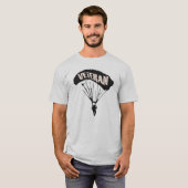 Army Paratrooper Veteran Tシャツ (正面フル)