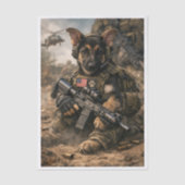 Army Pupper  薄葉紙 (正面)