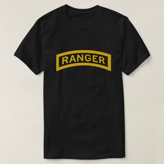 Army Ranger Shirt - Ranger Tab Shirt - US 走 Army  Tシャツ (デザイン正面)