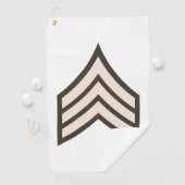 Army Sergeant rank ゴルフタオル (インサイチュ)