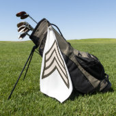 Army Sergeant rank ゴルフタオル (グリーン)