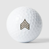 Army Sergeant rank ゴルフボール (正面)