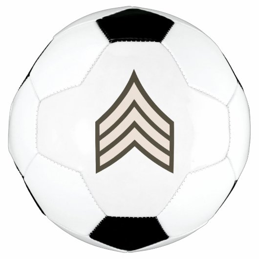 Army Sergeant rank サッカーボール (正面)