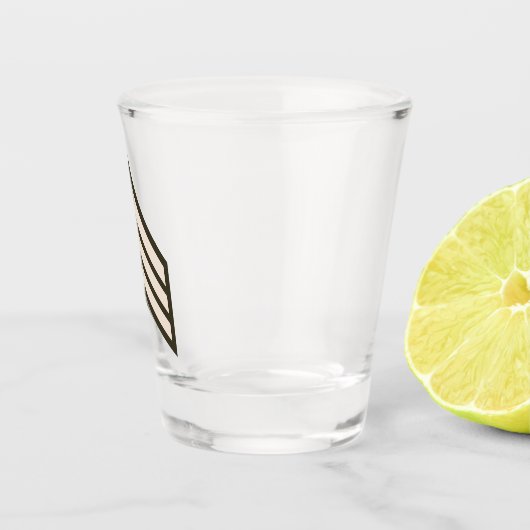 Army Sergeant rank ショットグラス (右)