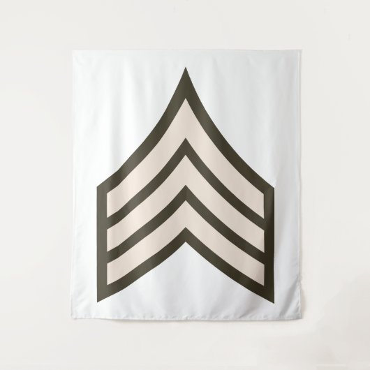 Army Sergeant rank タペストリー (正面)