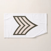 Army Sergeant rank ハンドタオル (ハンドタオル)
