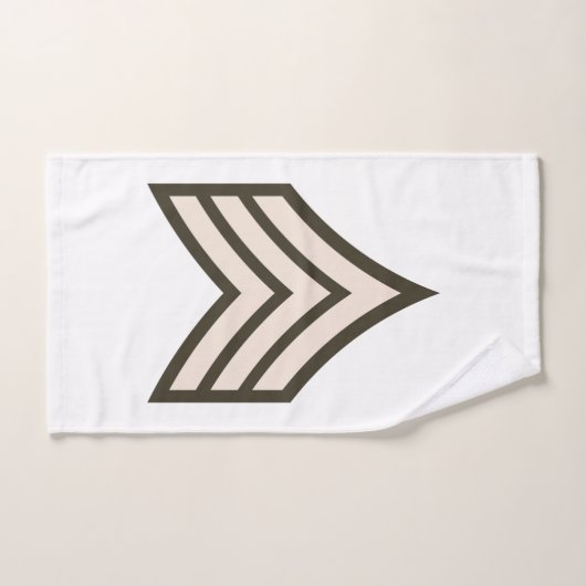 Army Sergeant rank ハンドタオル (ハンドタオル)