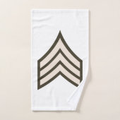 Army Sergeant rank ハンドタオル (ハンドタオル)