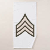 Army Sergeant rank バスタオル (バスタオル)