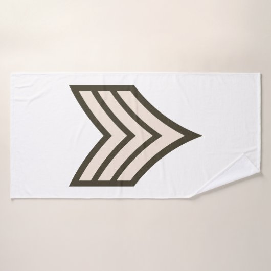 Army Sergeant rank バスタオル (バスタオル)