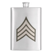 Army Sergeant rank フラスク (正面)