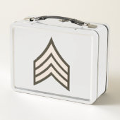 Army Sergeant rank メタルランチボックス (裏面)
