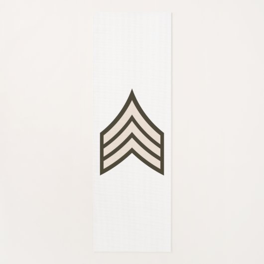 Army Sergeant rank ヨガマット (正面)