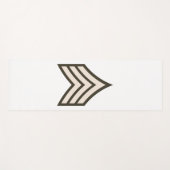 Army Sergeant rank ヨガマット (正面(横))