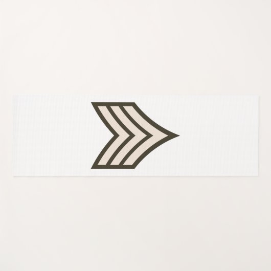 Army Sergeant rank ヨガマット (正面(横))