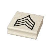 Army Sergeant rank ラバースタンプ (スタンプ)