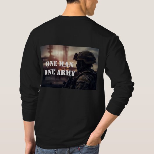 Army Tshirt Tシャツ (裏面)