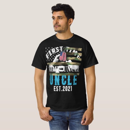 Army Uncle  T-shirt Tシャツ (正面フル)