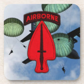 Army USASOC特殊運用SOC退役軍人 コースター (正面)