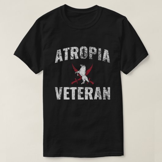 Army War In Atropia Veteran 20513 Tシャツ (デザイン正面)