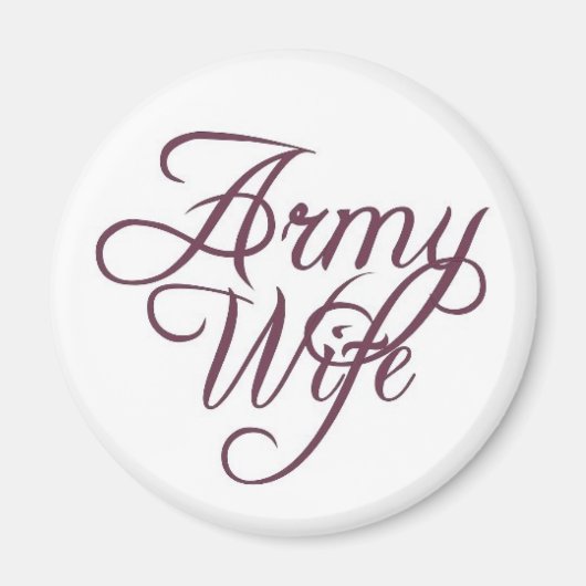 Army wife マグネット (正面)