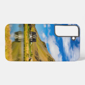 Arnarstapi Amtmansshusと山スタファエル，アイスランド Samsung Galaxyケース (裏面横)