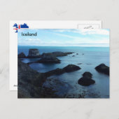 Arnarstapi, Snfellsnes Pensula，アイスランド ポストカード (正面/裏面)