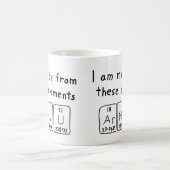 Arnau定期テーブル名mag コーヒーマグカップ (中央)