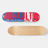 ARNAULT JMT PARIS 7 3/4"スケートボードデッキ スケートボード (横)