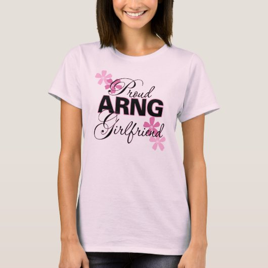 ARNG誇りを持ったガールフレンド Tシャツ (正面)