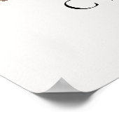 Arnia beach in Spain, neutral aesthetic beach ポスター (角)